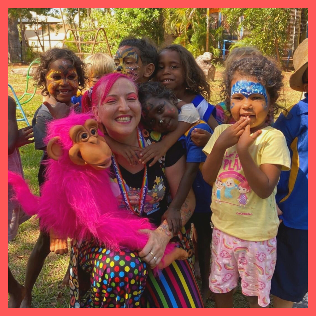 Darwin, remote, Clown, Children's Entertainer, Kids Party, Activities, Events, Palmerston