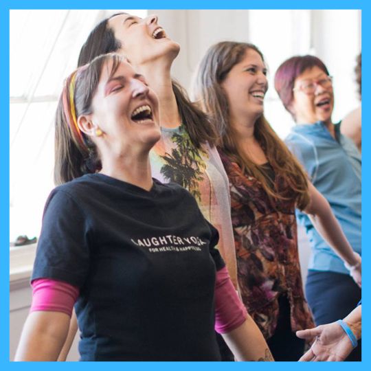 Laughter Yoga, laughing, Team building, engaging, happy, Laughter wellness