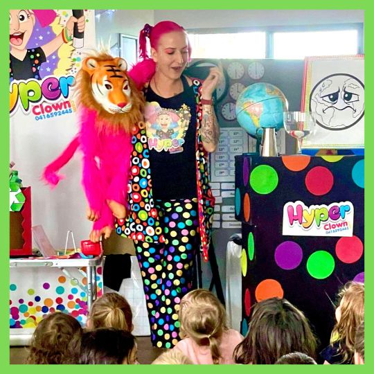 Darwin, remote, Clown, Children's Entertainer, Kids Party, Activities, Events, Palmerston, educational, magic show